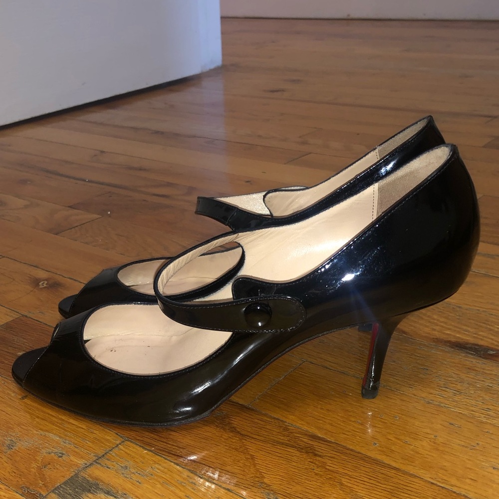 Christian Louboutin Patent Red Sole Pump